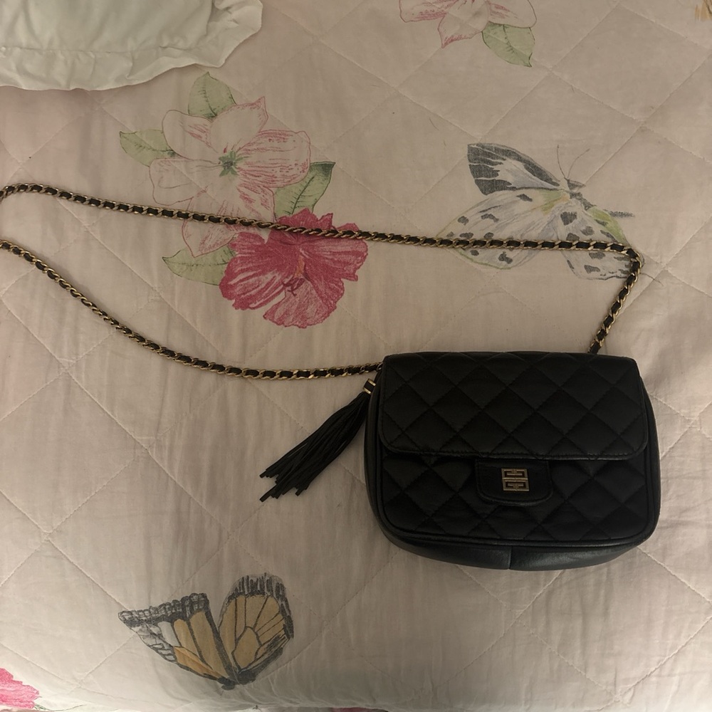 Givenchy Black Quilted Crossbody Bag